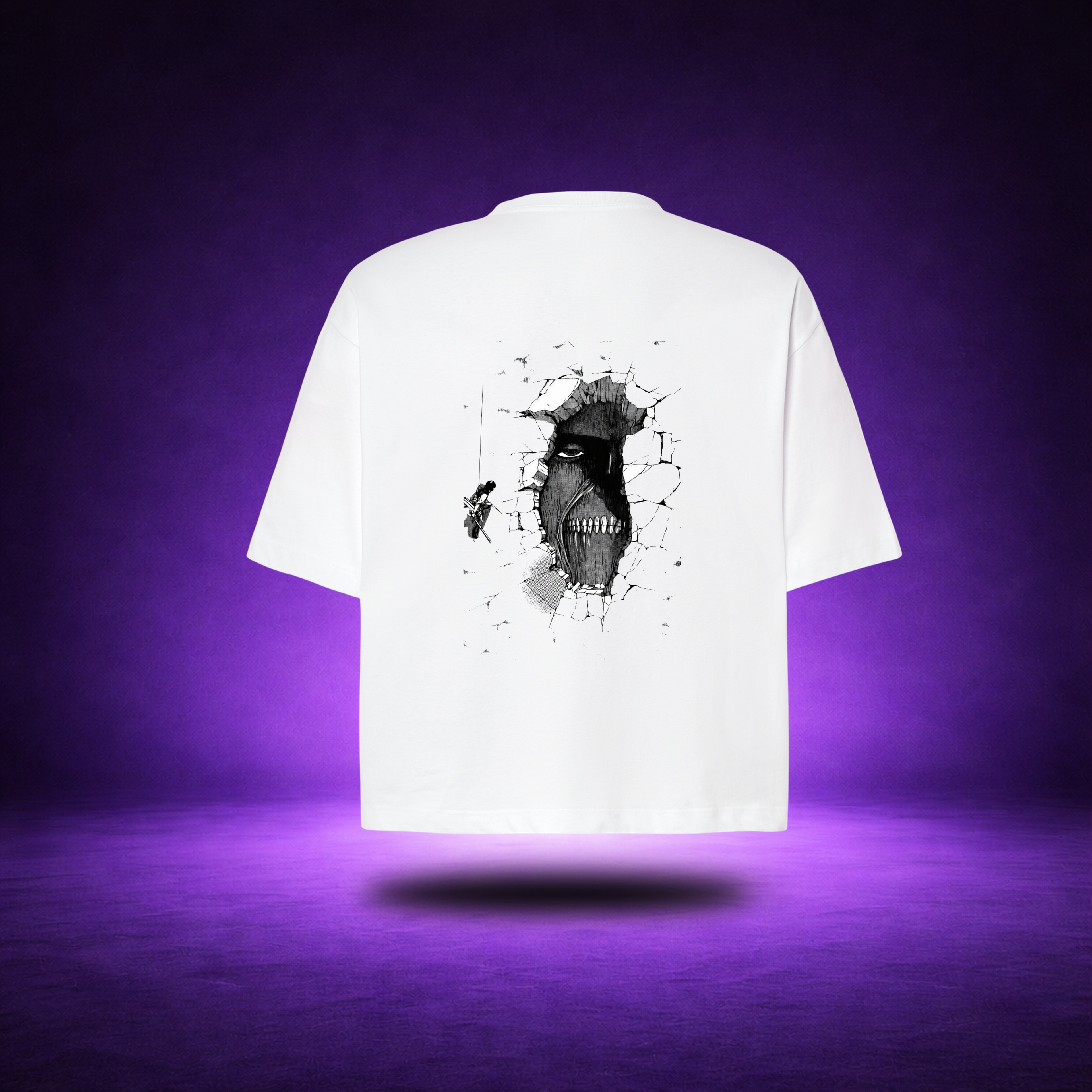 T-shirt Oversize Colossale AOT  - SHIKA™