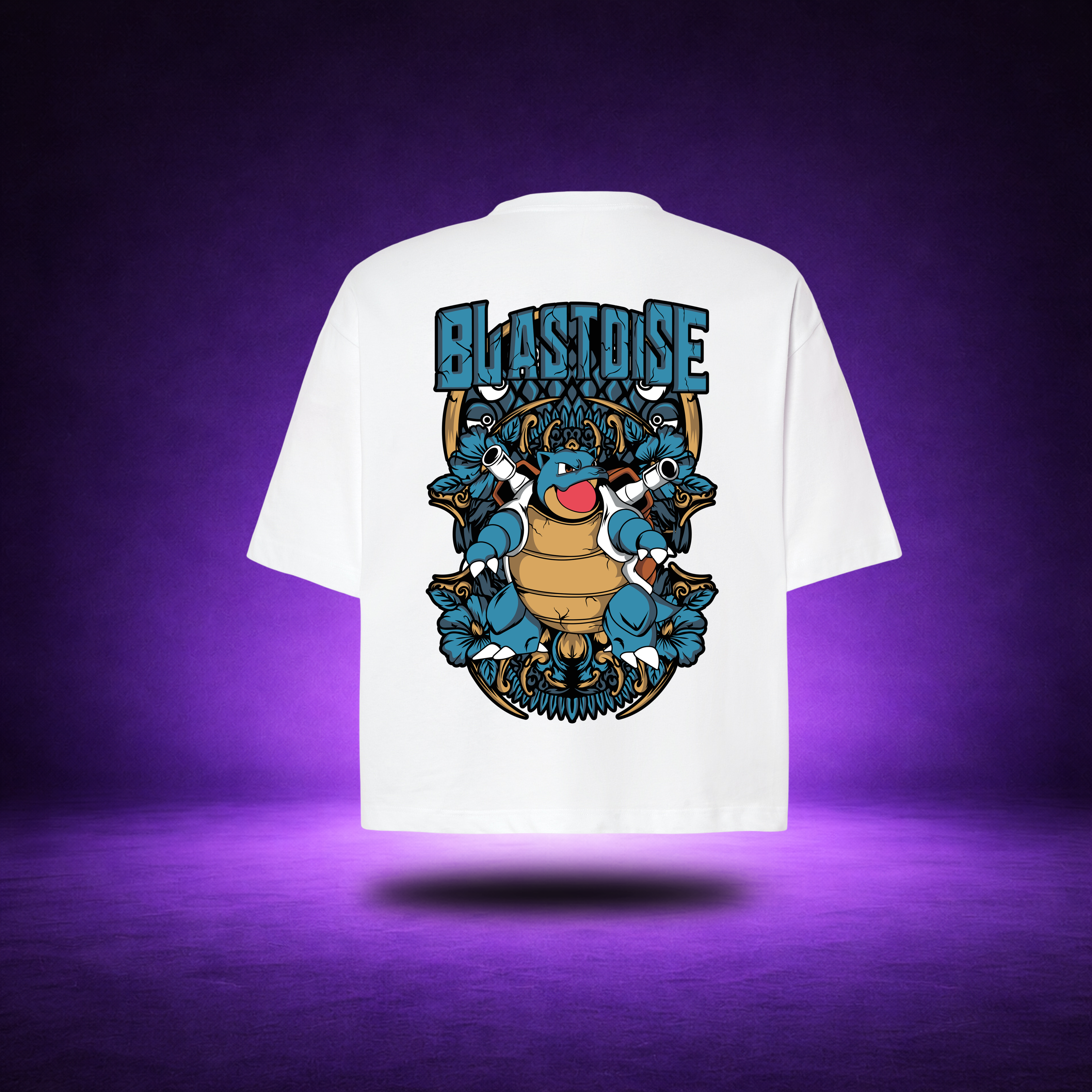 T-shirt Oversize Blastoise PK - SHIKA™