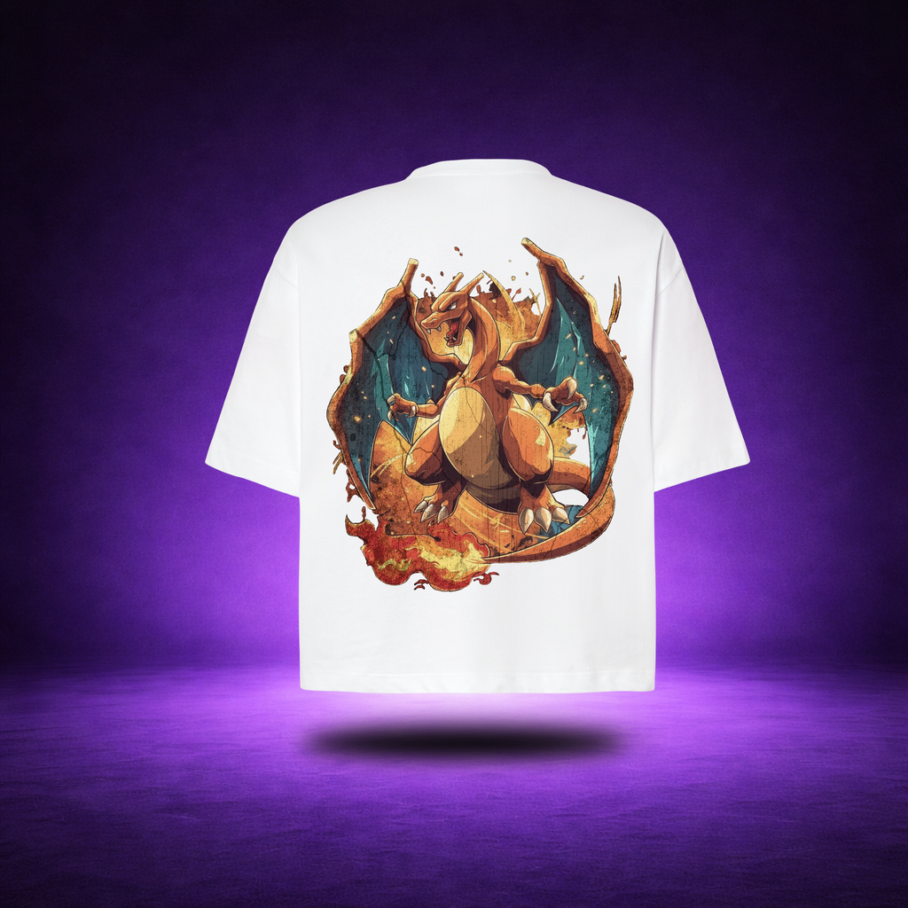 T-shirt Oversize Charizard PK - SHIKA™