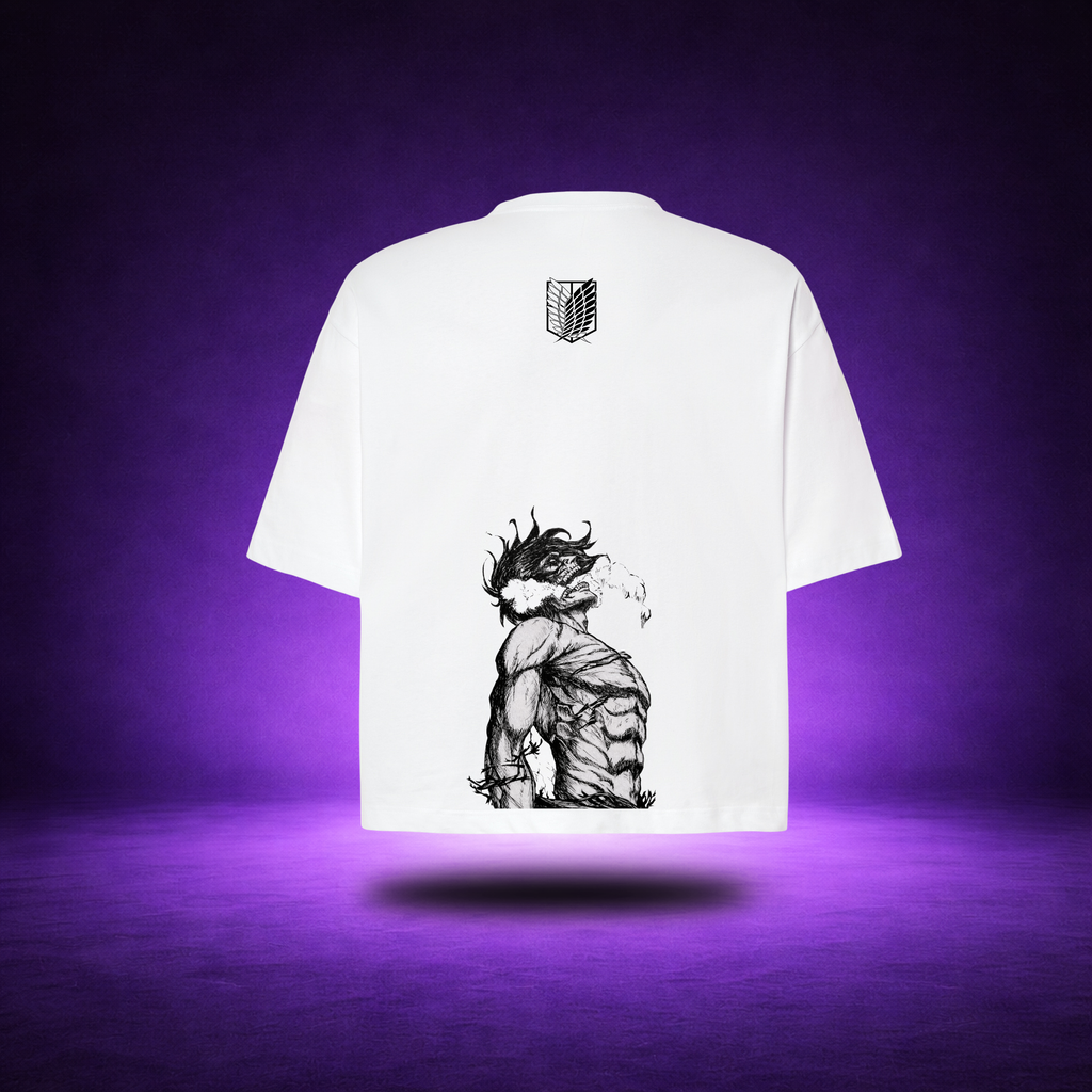 T-shirt Oversize Eren AOT - SHIKA™