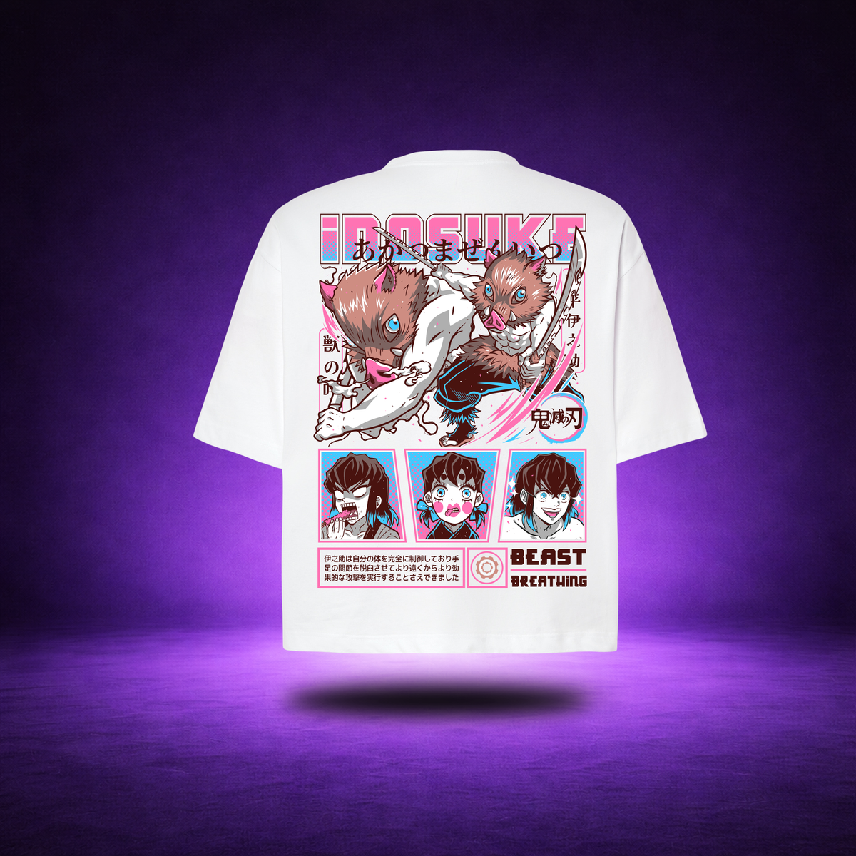 T-shirt Oversize Inosuke - SHIKA™