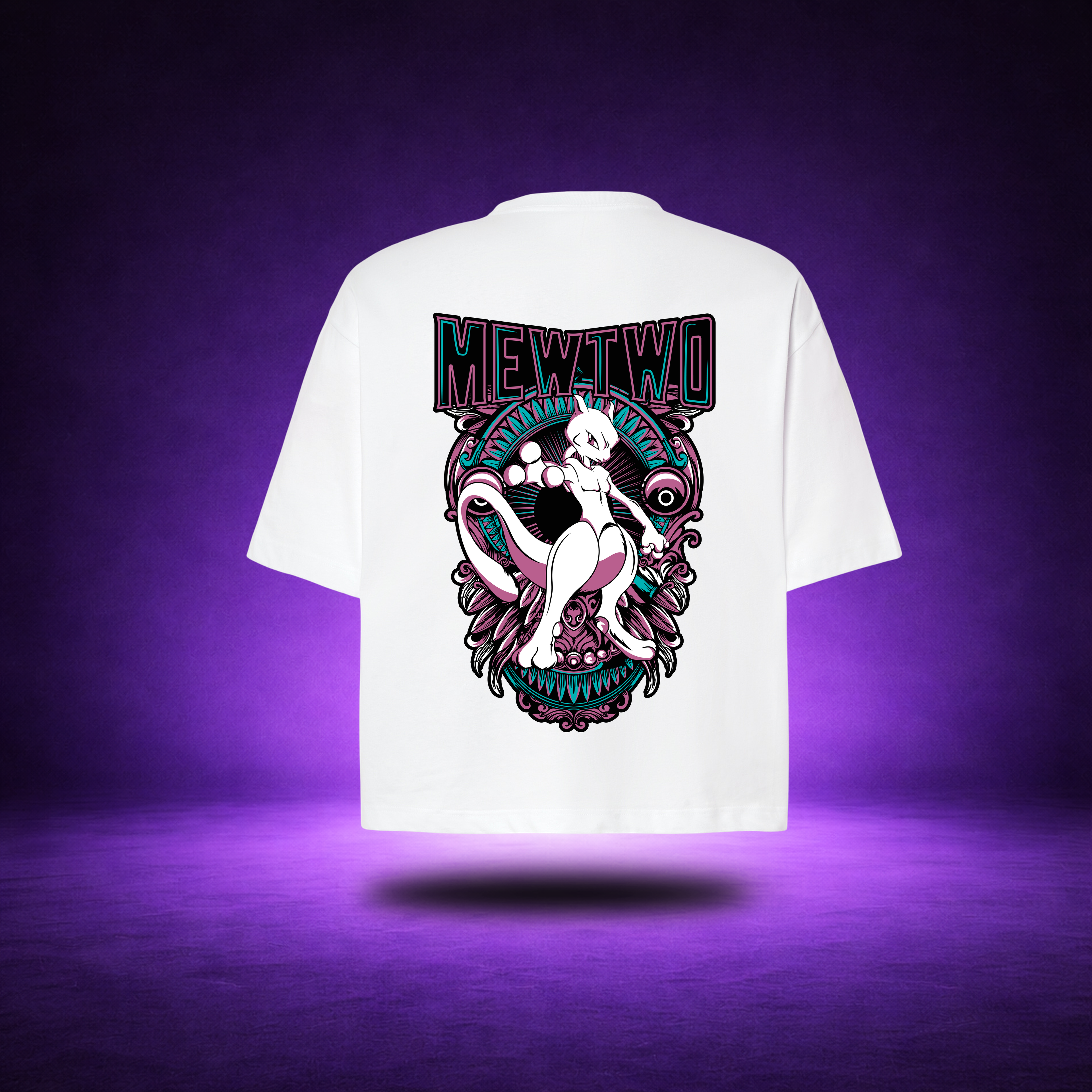 T-shirt Oversize Mewtwo PK - SHIKA™