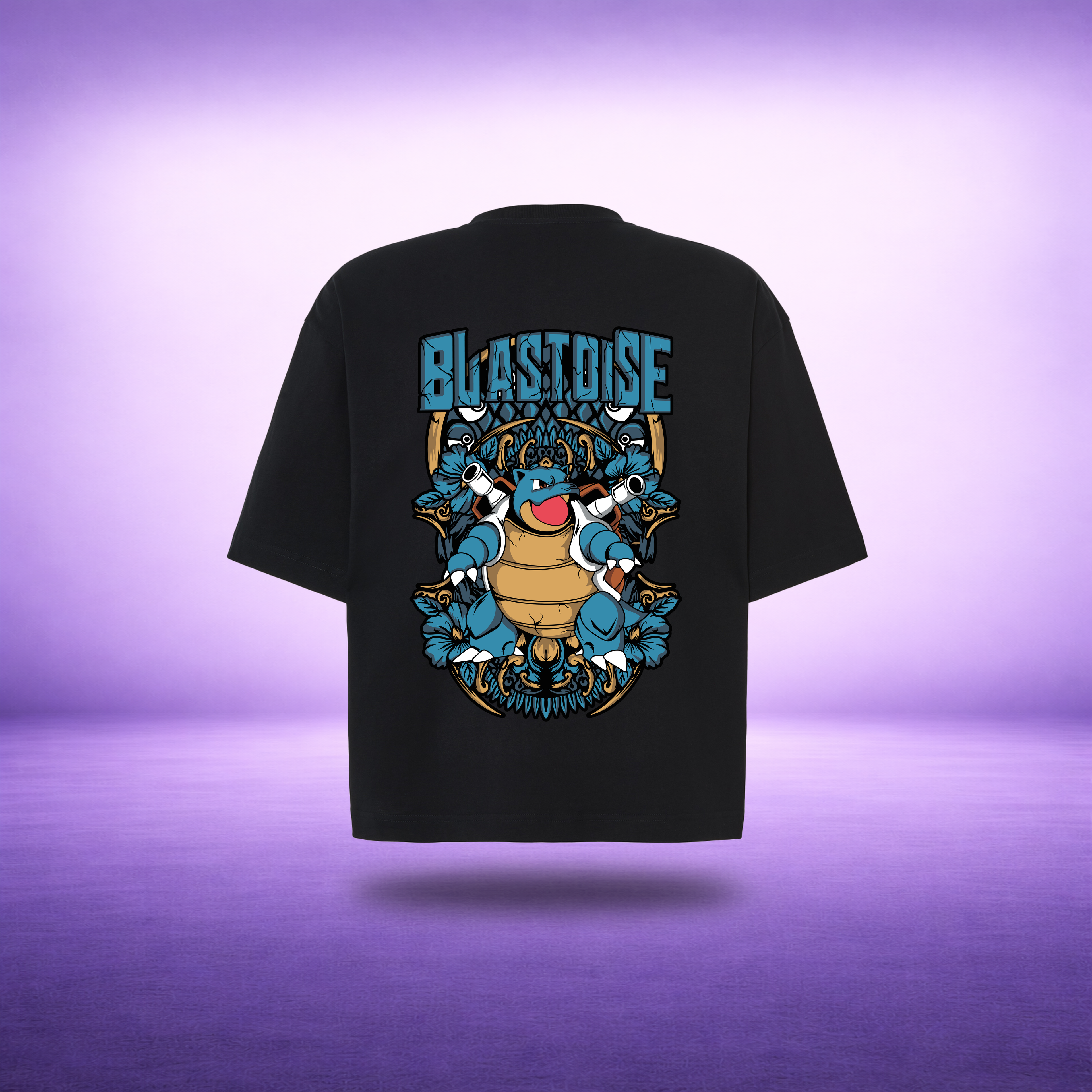 T-shirt Oversize Blastoise PK - SHIKA™