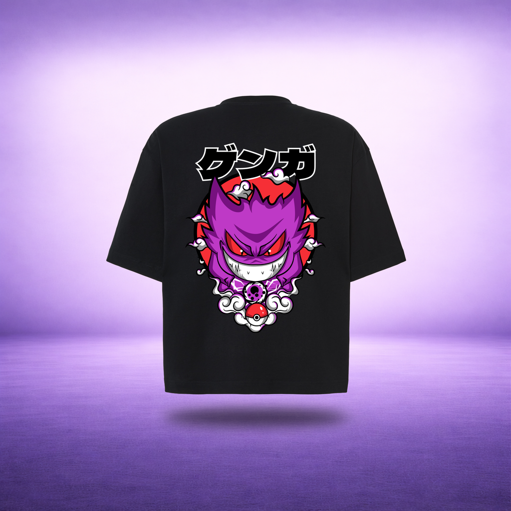 T-shirt Oversize Gengar PK - SHIKA™