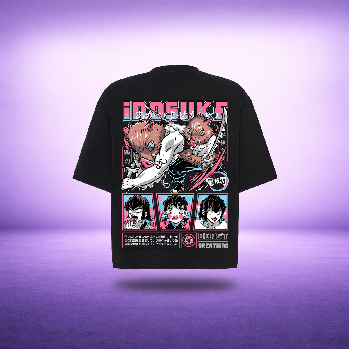 T-shirt Oversize Inosuke - SHIKA™