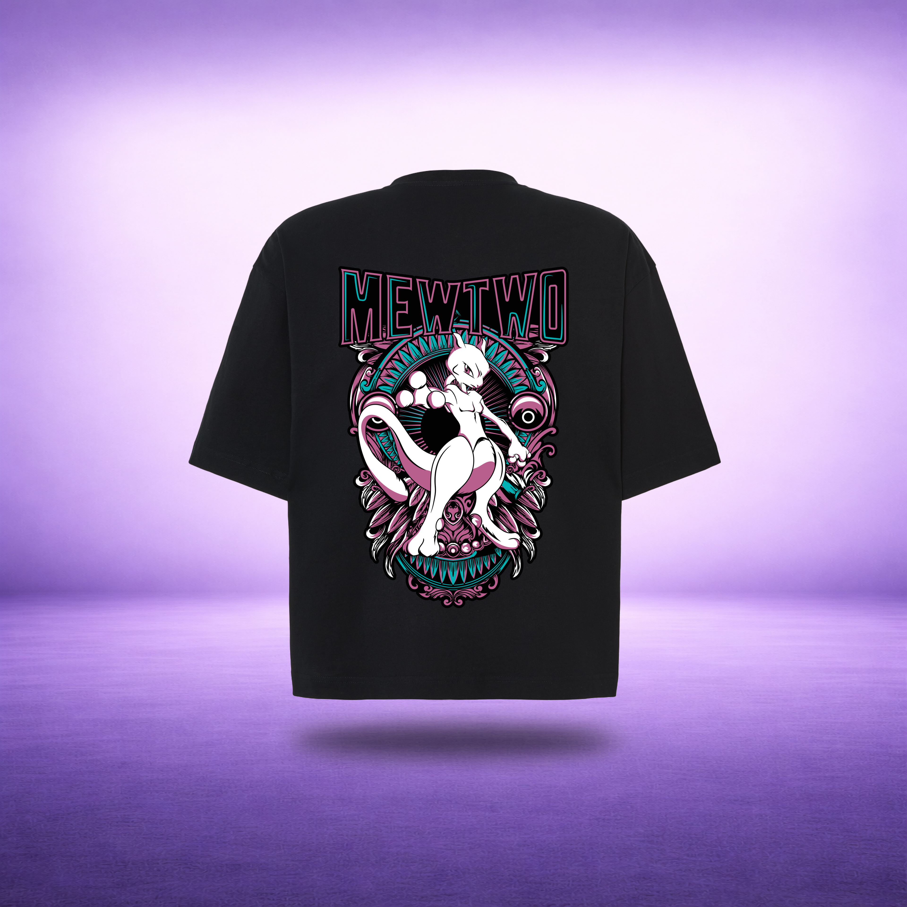 T-shirt Oversize Mewtwo PK - SHIKA™