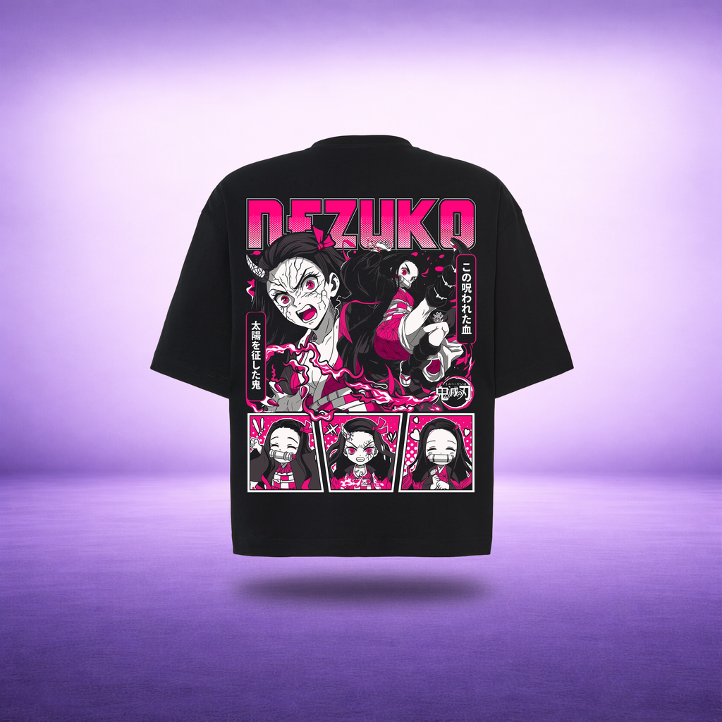 T-shirt Oversize Nezuko - SHIKA™