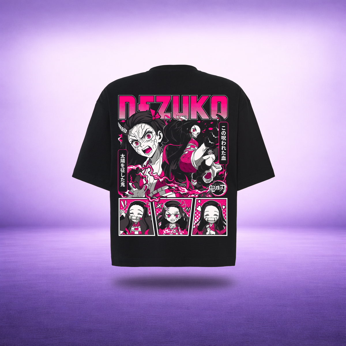 T-shirt Oversize Nezuko - SHIKA™