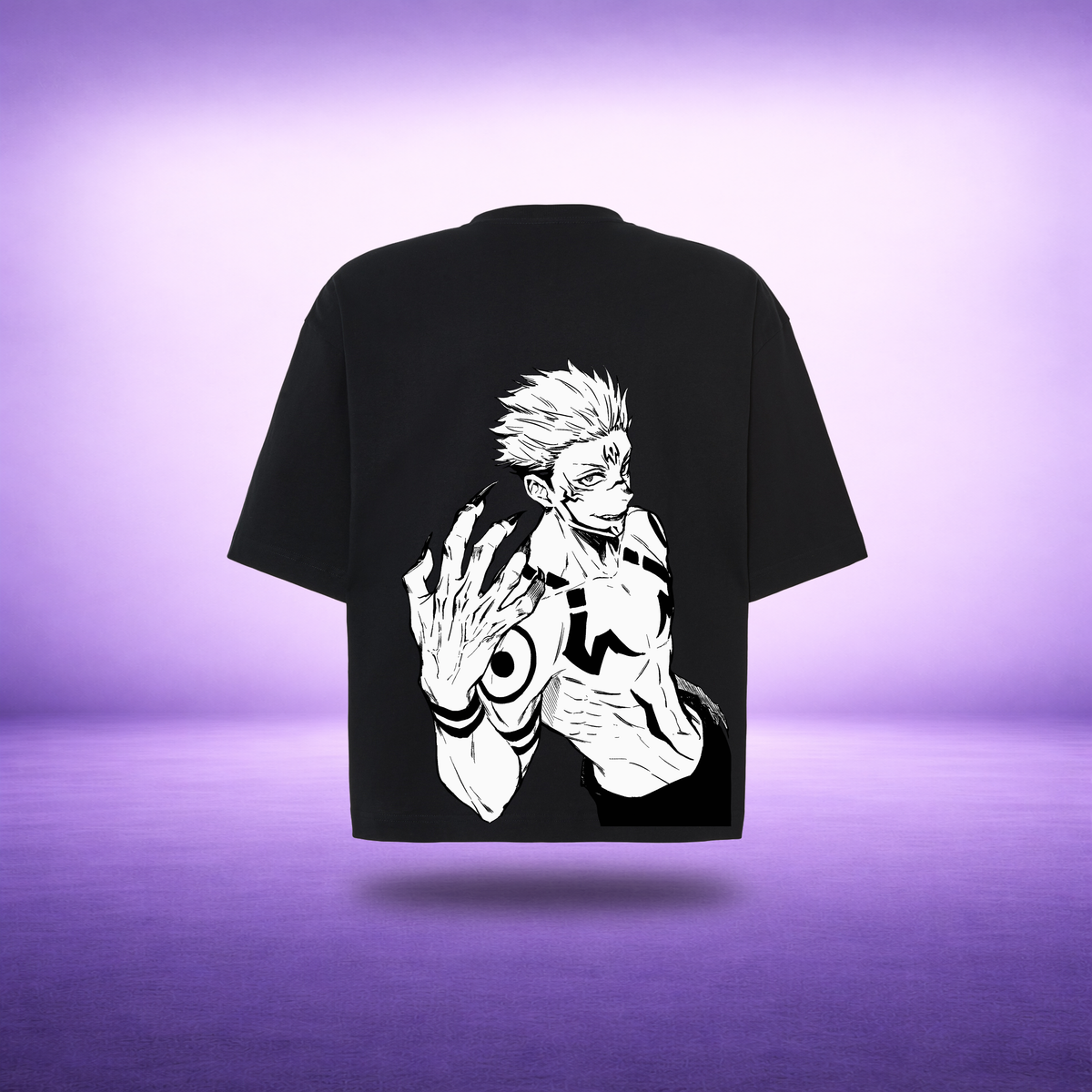 T-shirt Oversize Sukuna JJK - SHIKA™