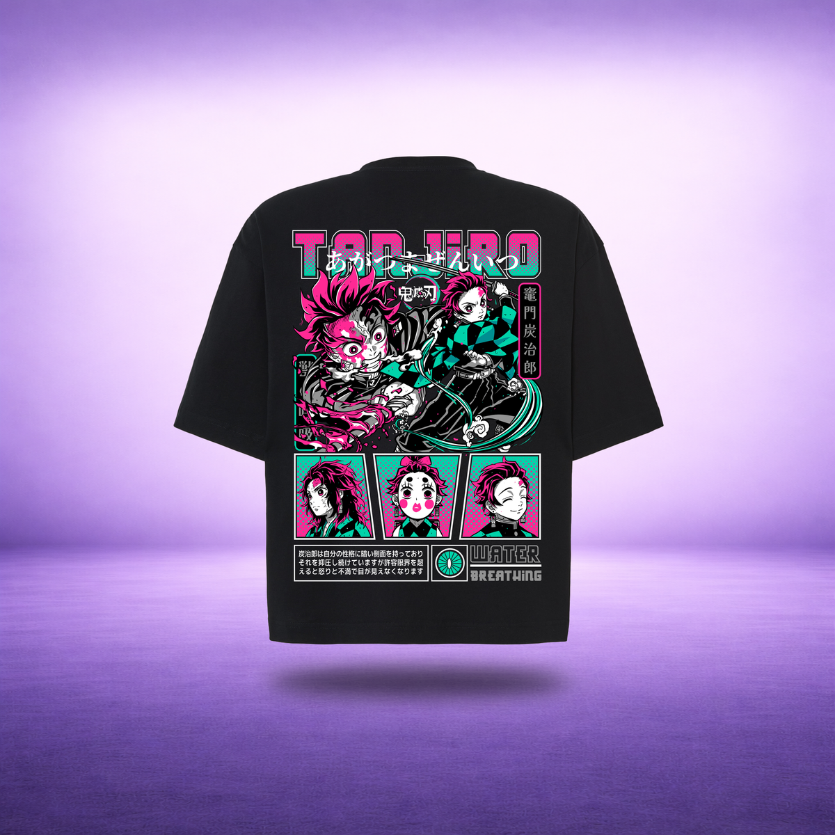 T-shirt Oversize Tanjiro - SHIKA™
