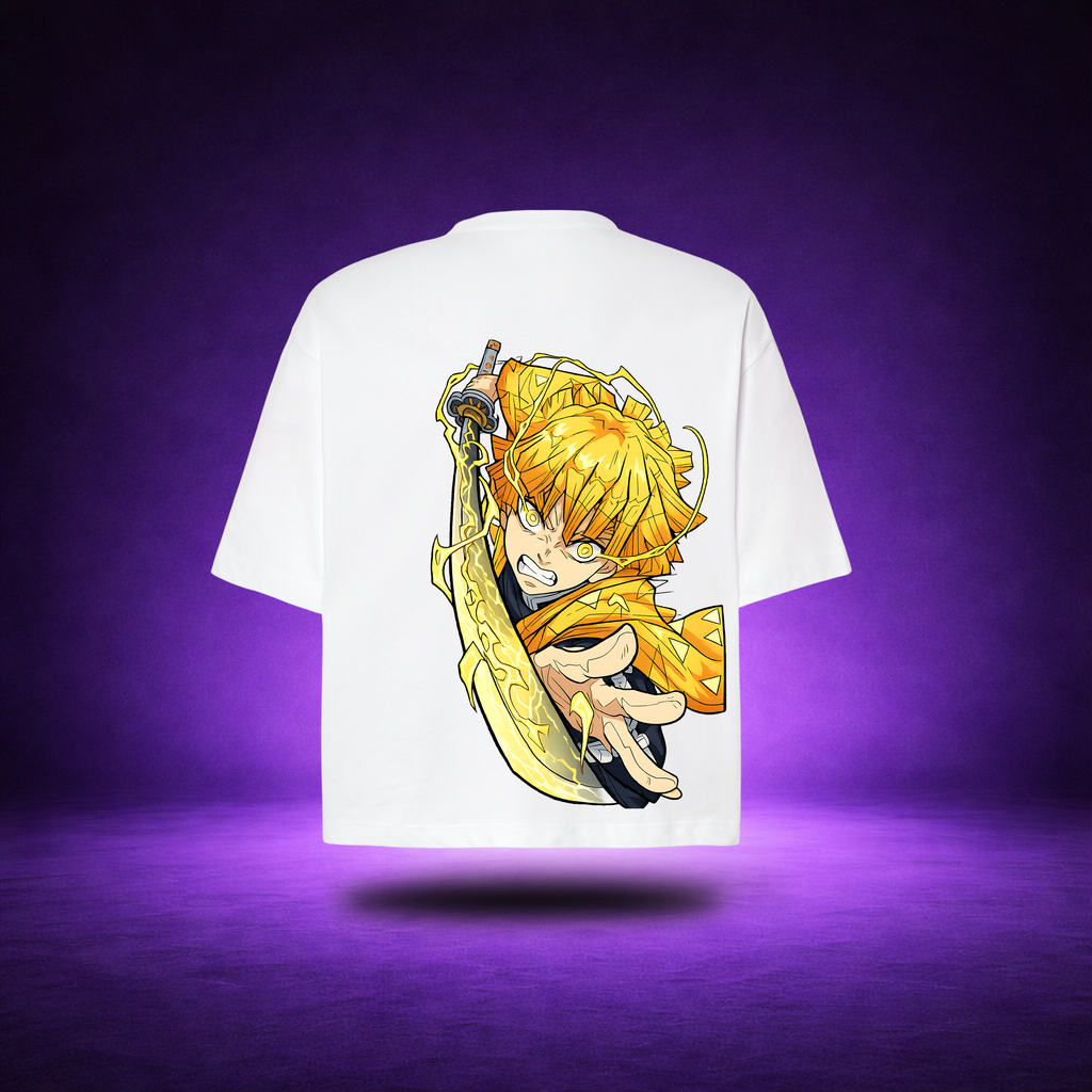 T-shirt Oversize Zenitsu katana - SHIKA™