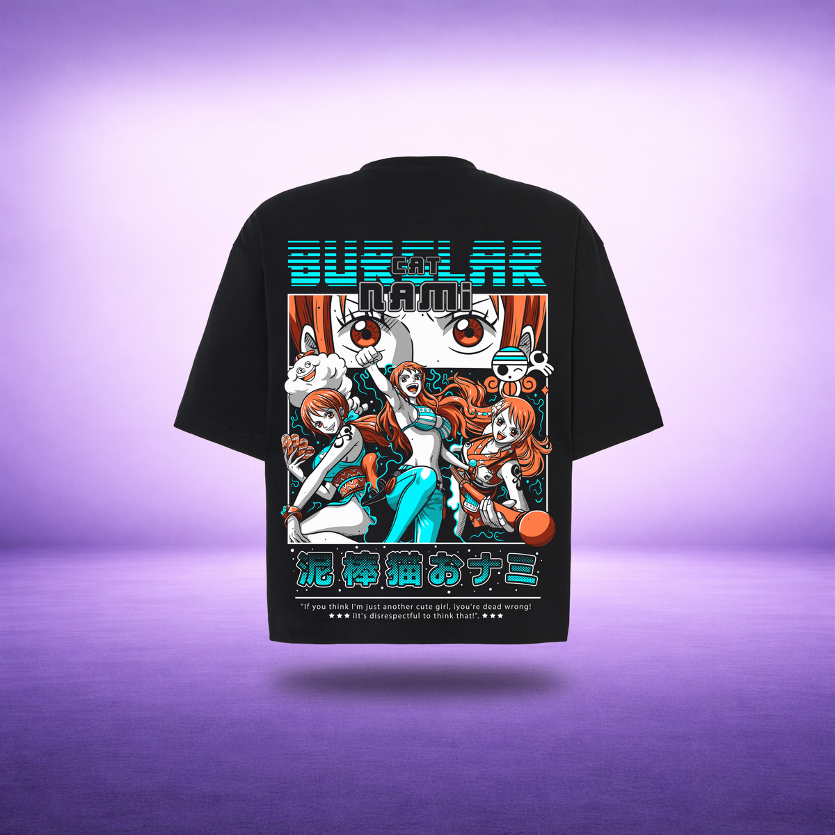 T-shirt Oversize Nami - SHIKA™