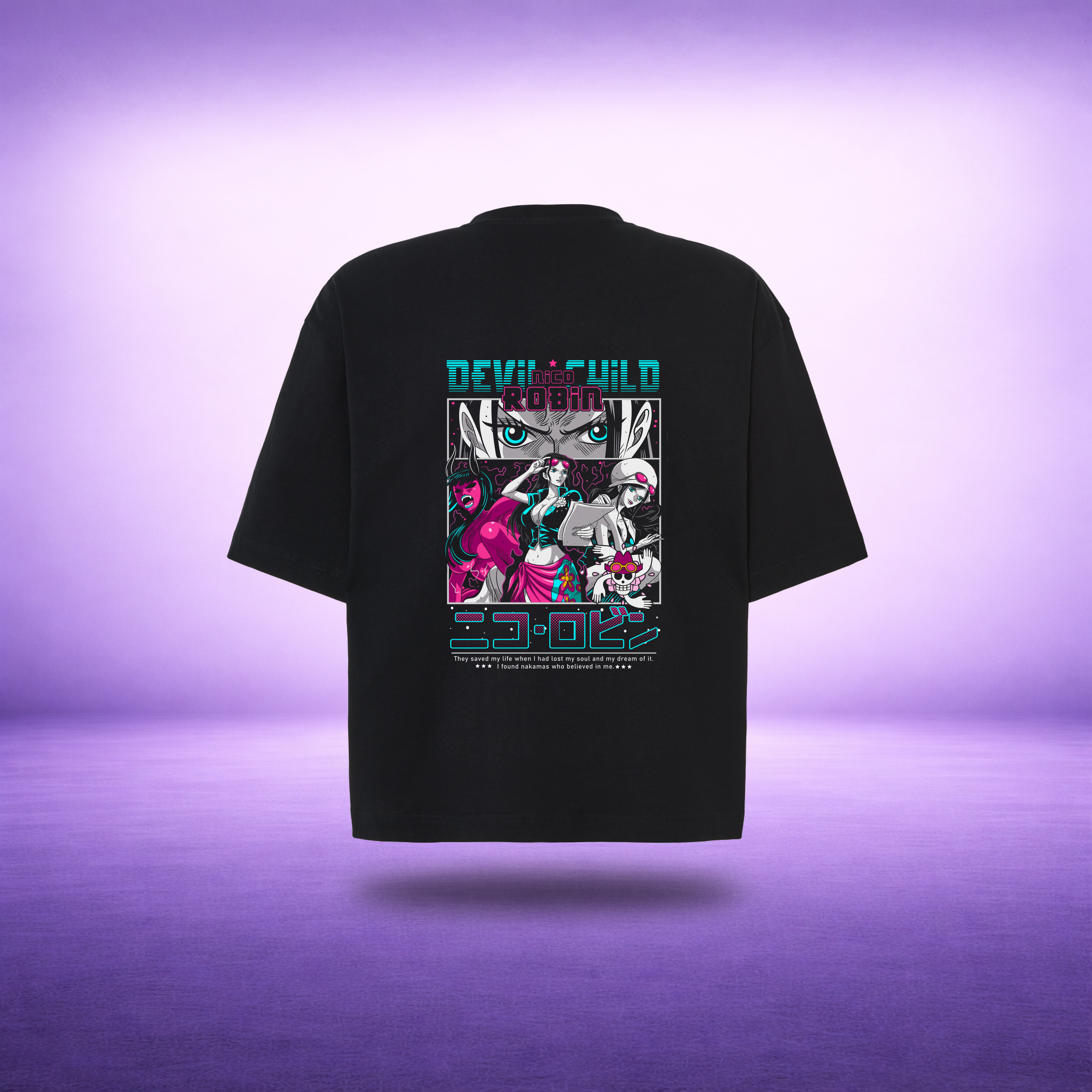 T-shirt Oversize Nico Robin - SHIKA™