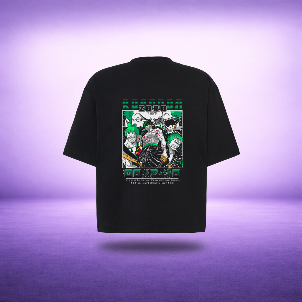T-shirt Oversize Zoro - SHIKA™