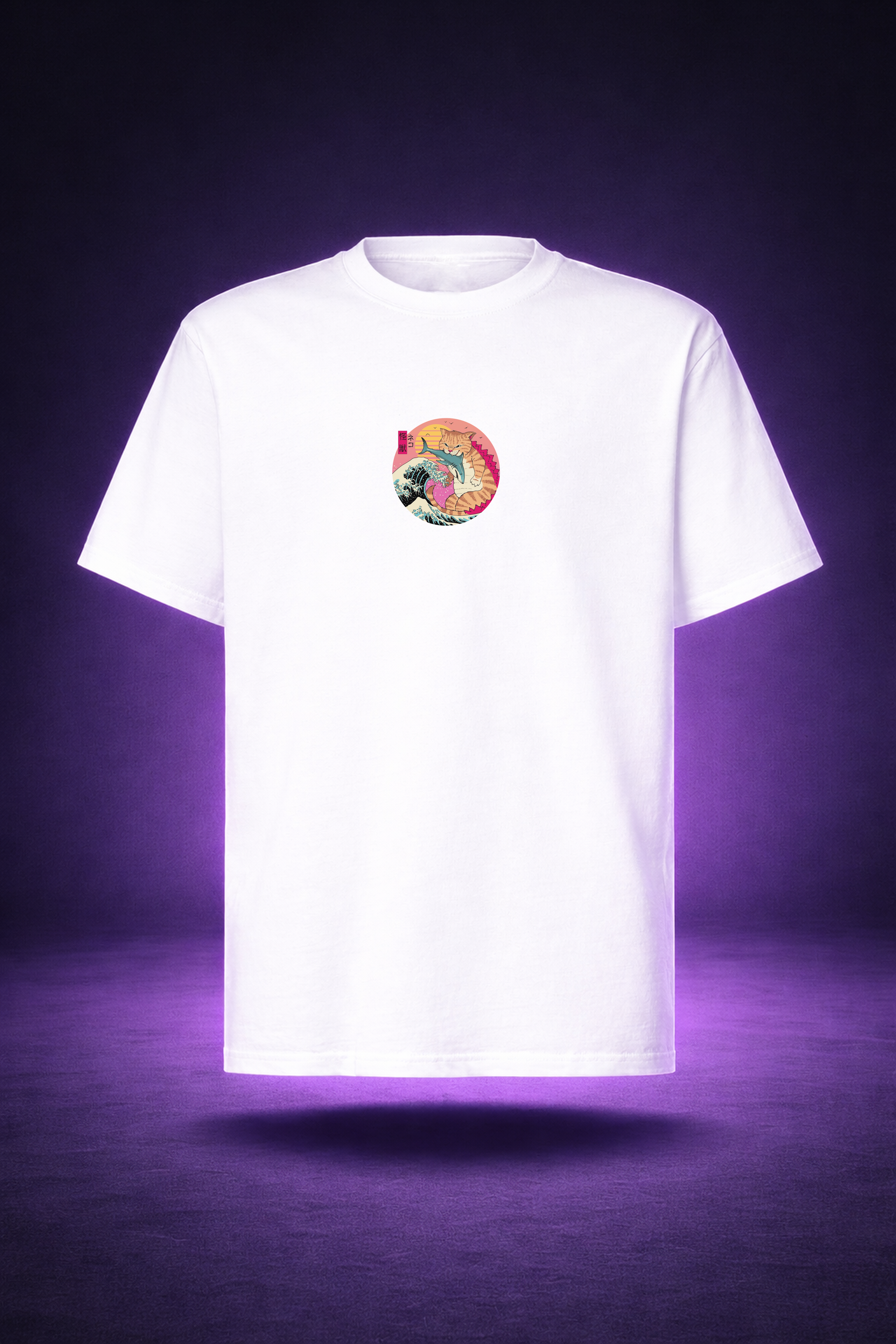 T-shirt Oversize Japan Catzilla - SHIKA™