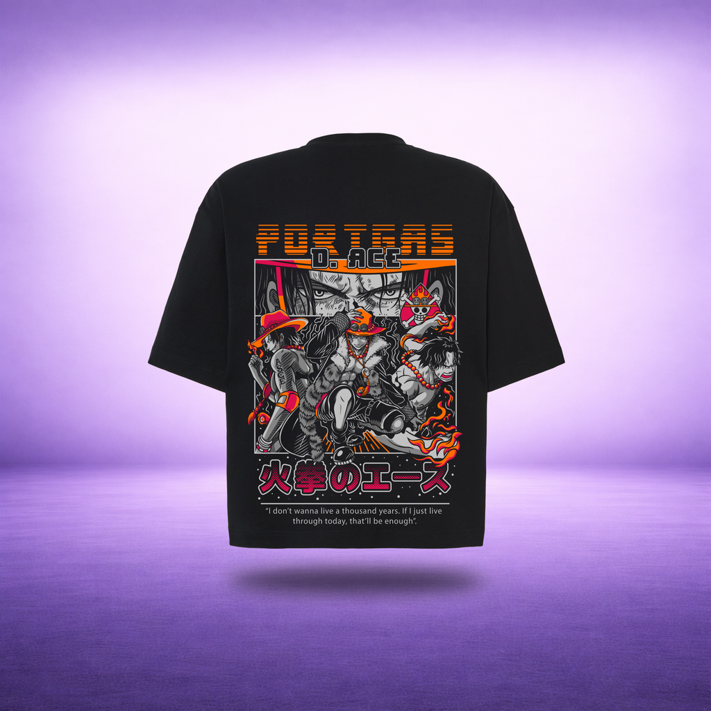 T-shirt Oversize Ace - SHIKA™