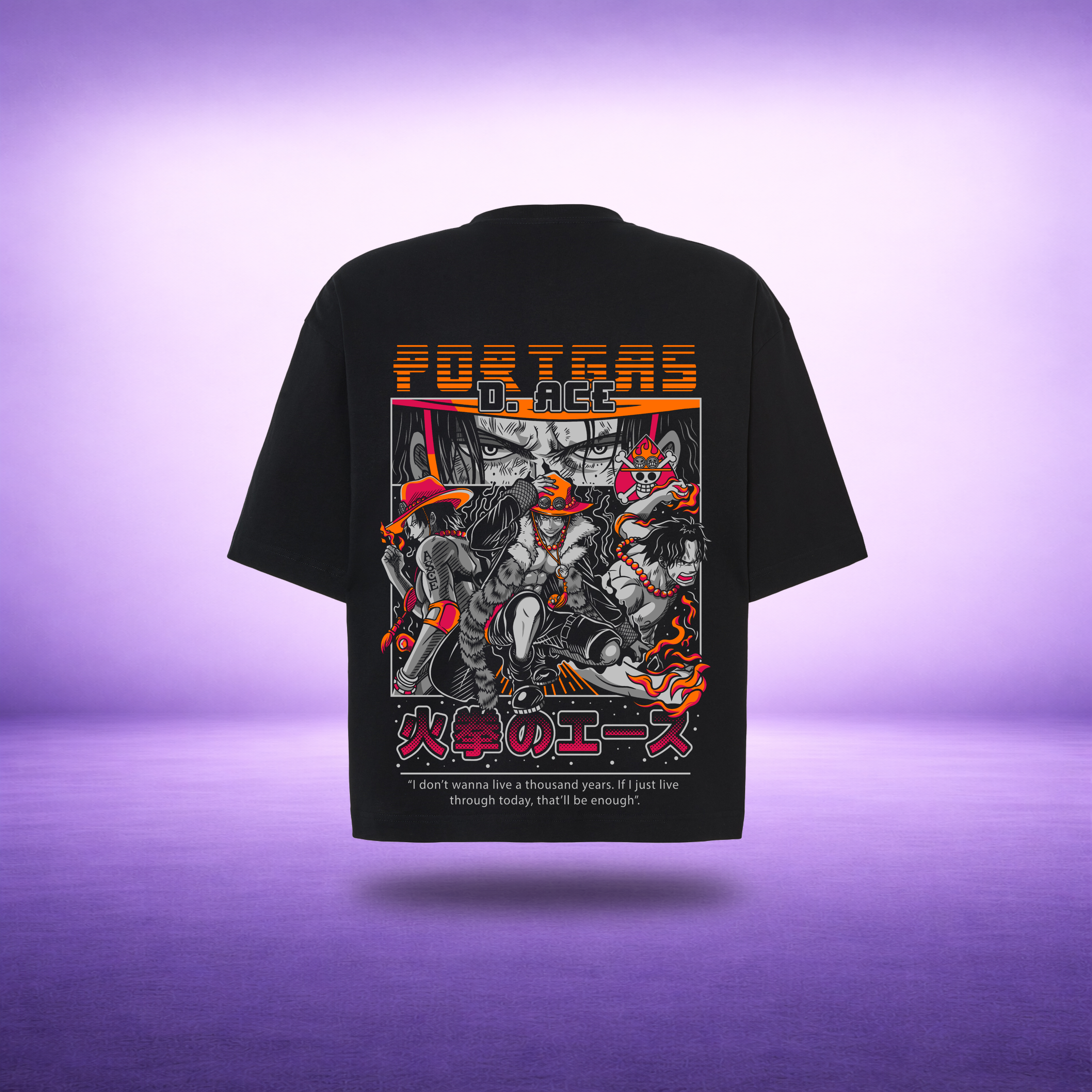 T-shirt Oversize Ace - SHIKA™