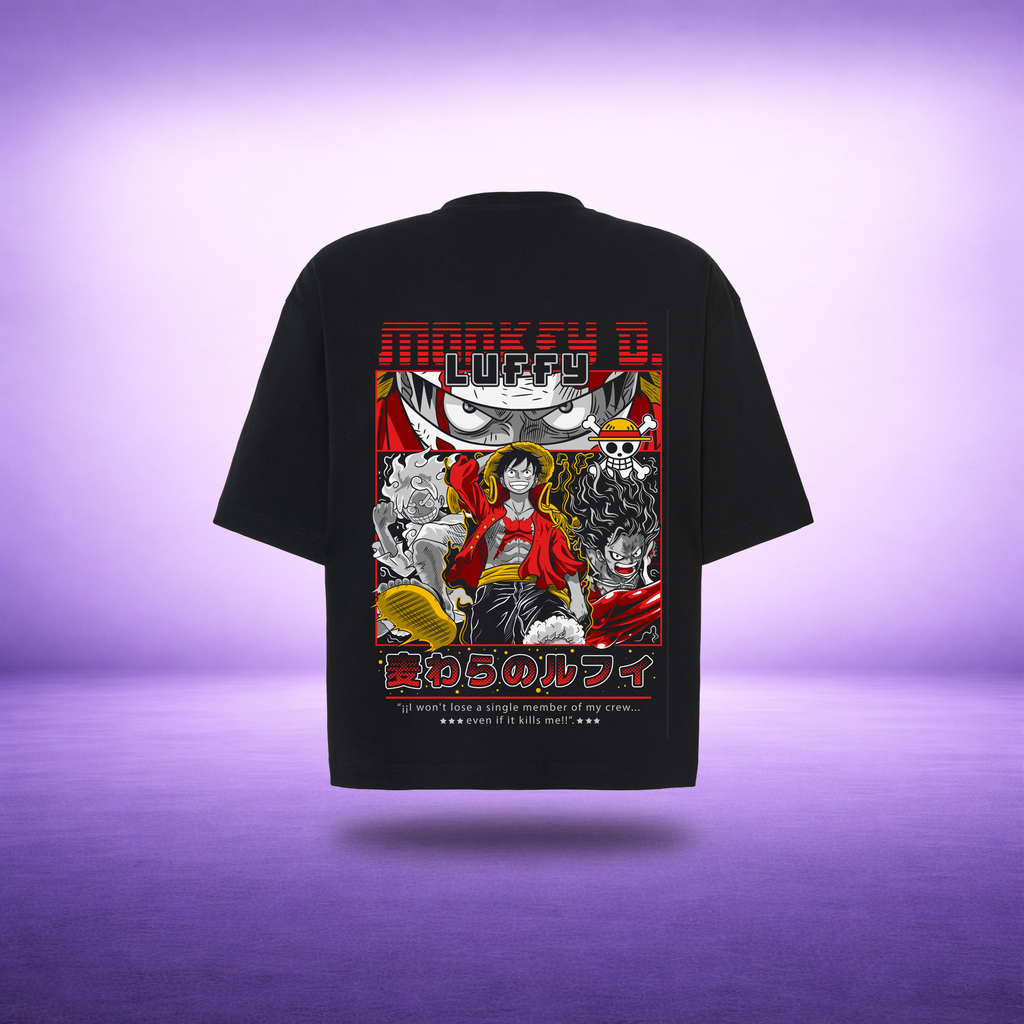 T-shirt Oversize Luffy - SHIKA™